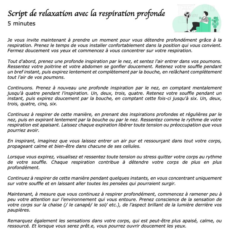 Formation en relaxation sophrologique