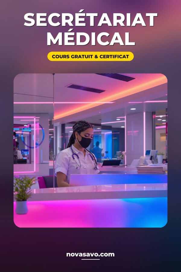 Cours à distance pour secrétaire médicale