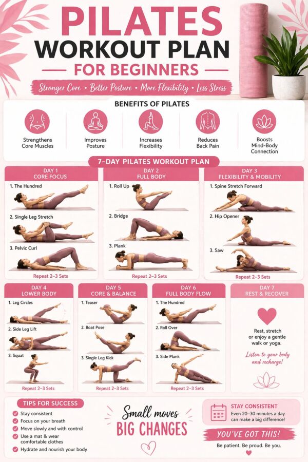 Séance gratuite de Pilates virtuel