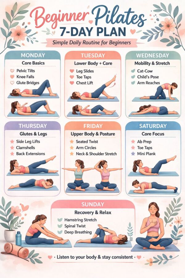 Bien-être avec Pilates en ligne