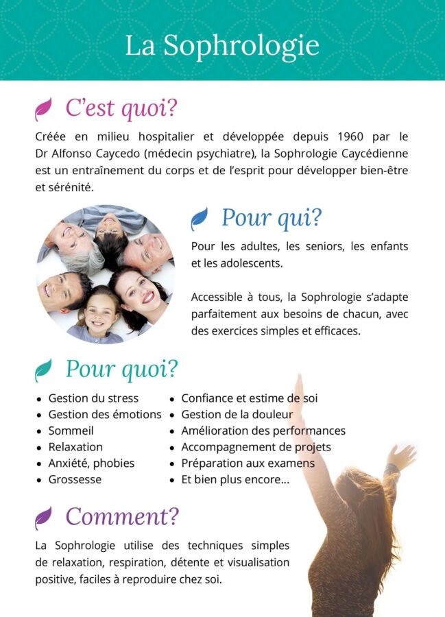 Cours en ligne sophrologie