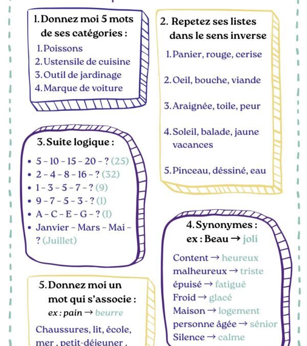 Exercice pour la mémoire : ce qui fonctionne après 60 ans