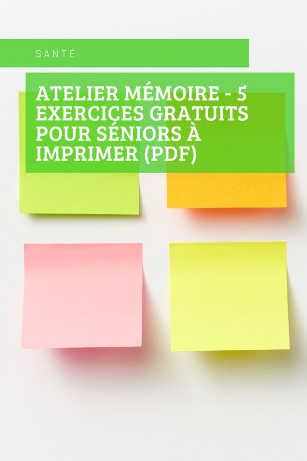 Exercices mémoire efficaces