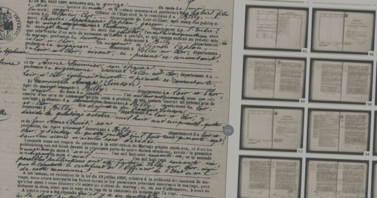 Consultation archives départementales
